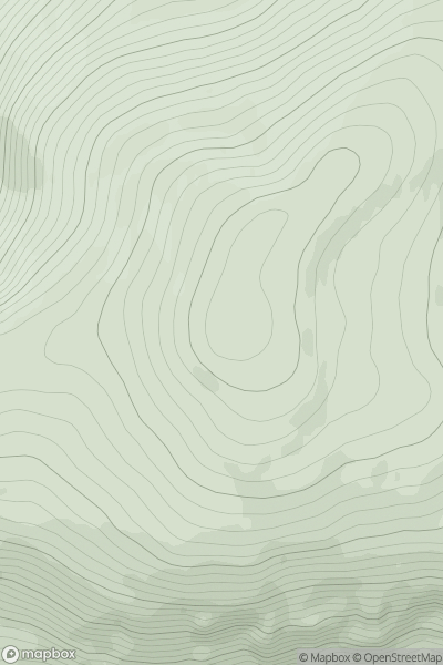 Thumbnail image for Carn Gorm [Kyle of Lochalsh to Garve] showing contour plot for surrounding peak